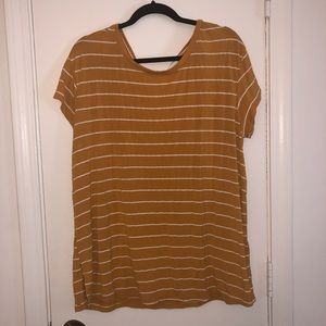 Yellow striped shirt